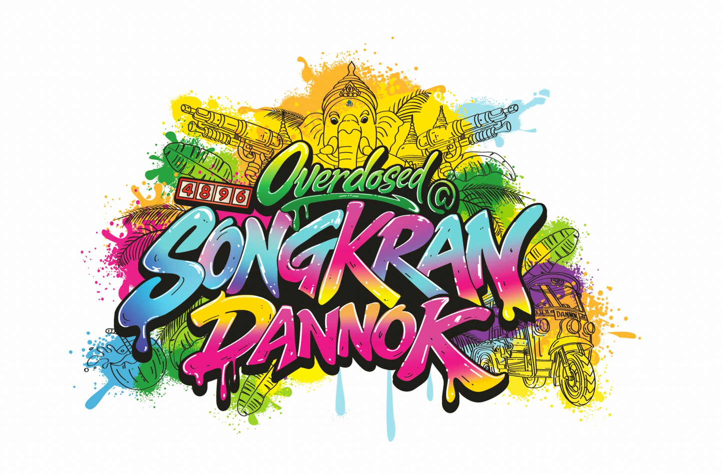 Overdosed@ Songkran Dannok TEE