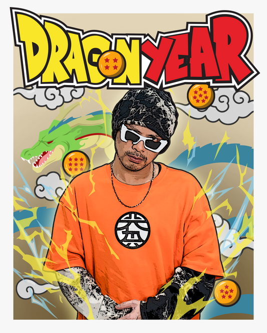4896 × 七龍珠標誌 TEE｜ 4896 × 「Dragon Ball」logo TEE