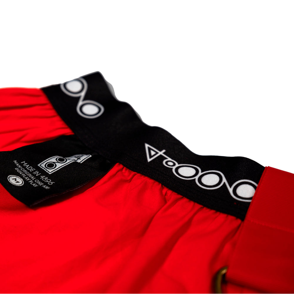 4896 紅色四角內褲（中性）｜4896 Red-Hot Boxer Shorts (Unisex)