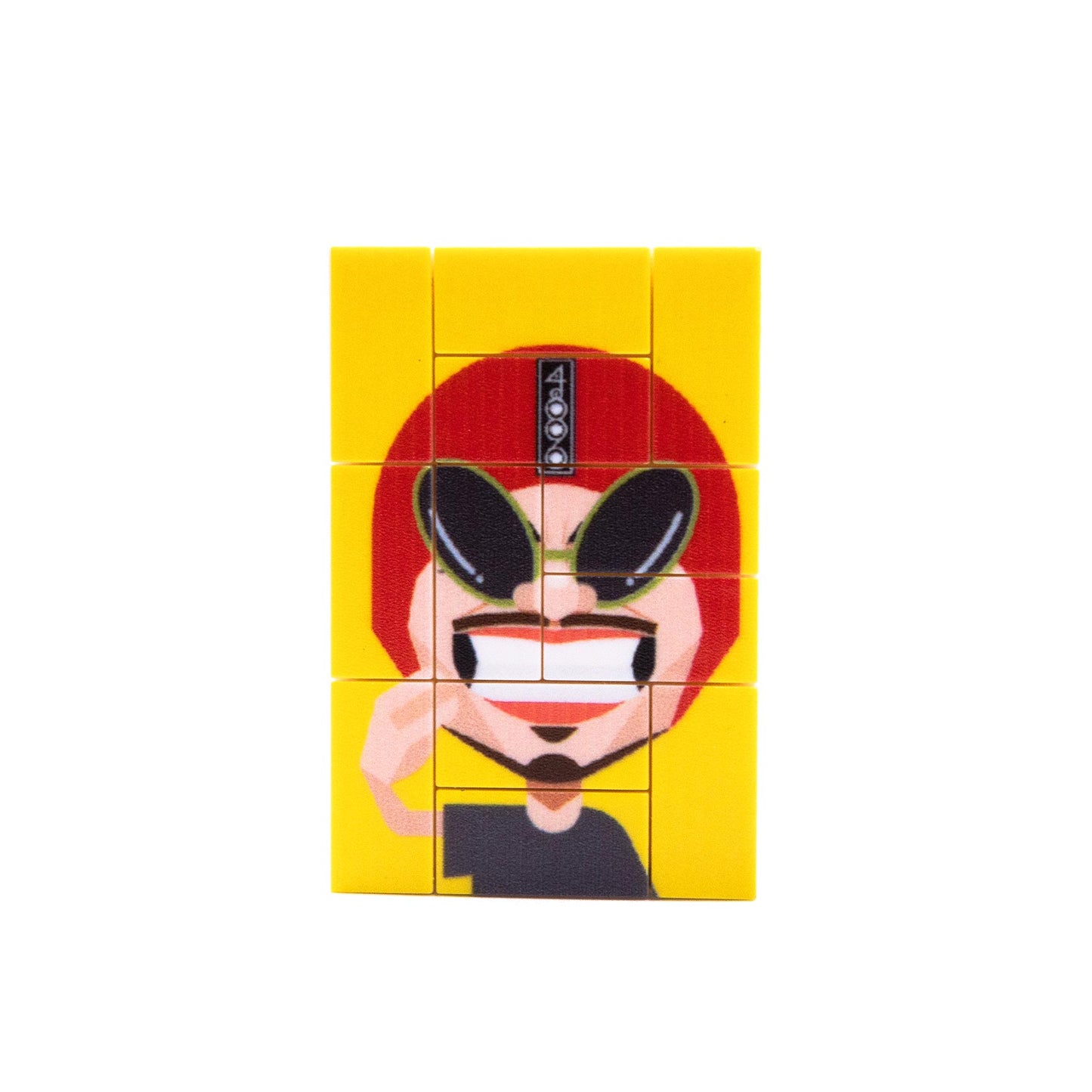 4896 × NW 黃色磁鐵迷你拼圖｜4896 × NW Magnet Mini Puzzle (Yellow)