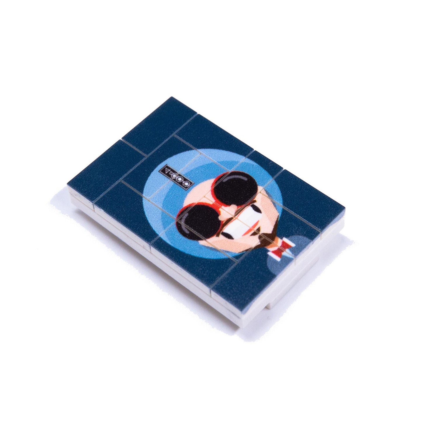4896 × NW 藍色磁鐵迷你拼圖｜4896 × NW Magnet Mini Puzzle (Blue)