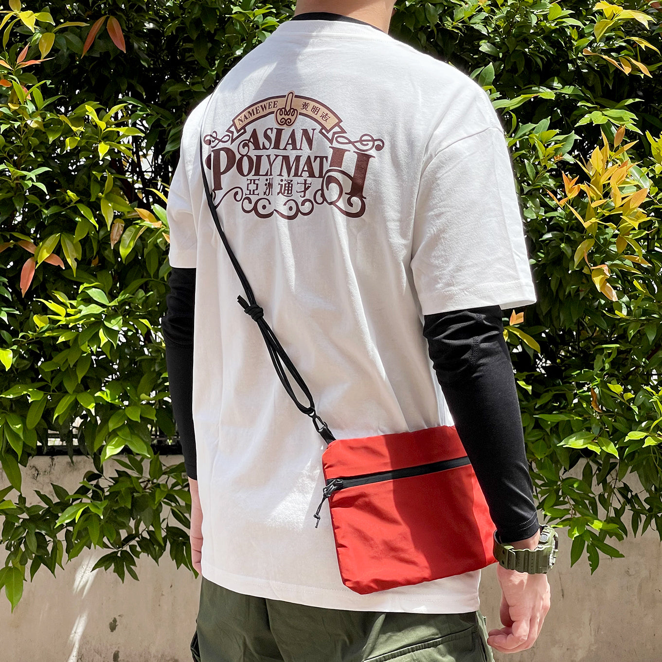 亞洲通才 限量版白色短袖｜NW “Asian Polymath” WHITE TEE – Limited Edition