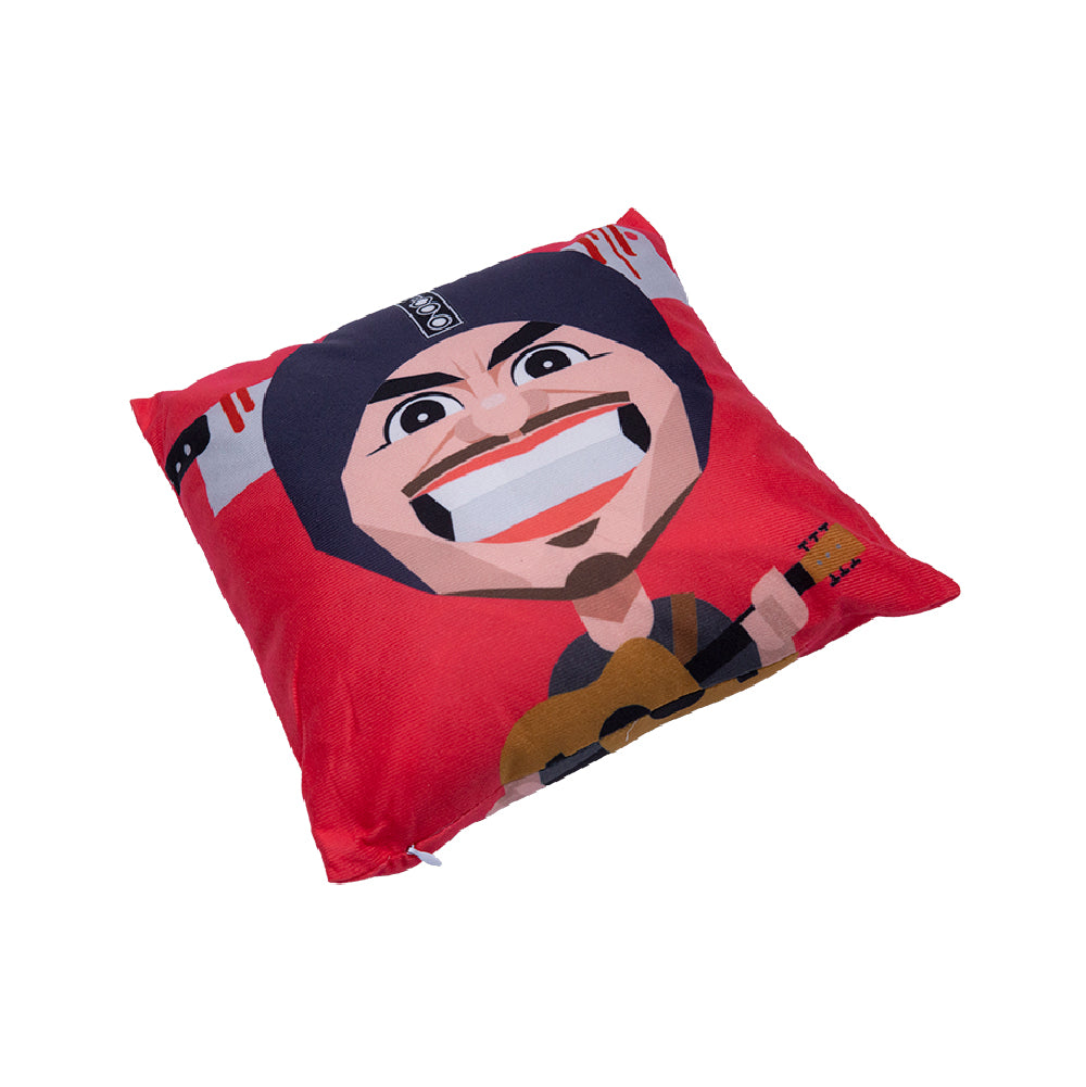 4896 × 紅色 NW 卡通抱枕｜4896 × NW Cartoon Pillow (Red)