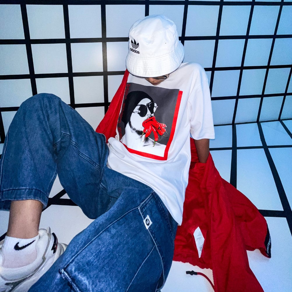像他一樣 白色 TEE｜NW “Be Like Him” White TEE